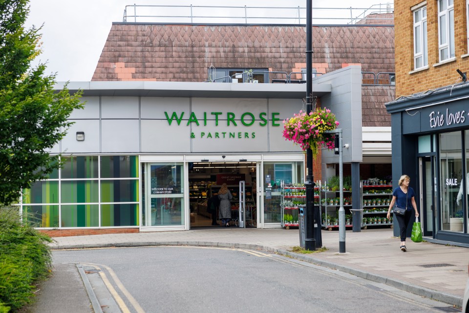 Products include some made for Waitrose