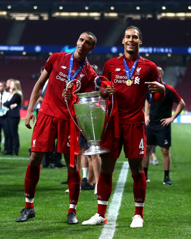 He formed a formidable defensive partnership with Virgil van Dijk at Liverpool