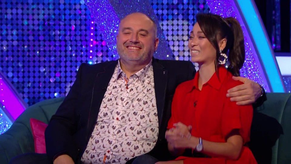 Wynne Evans and Katya Jones on It Takes Two - BBC