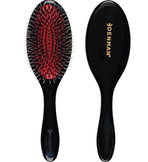 Anabel loves boar bristle brushes, like this Denman one, but she would never use one every day