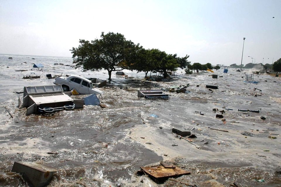 Coastal regions around the Indian Ocean were hit hard by the disaster, including Madras, India