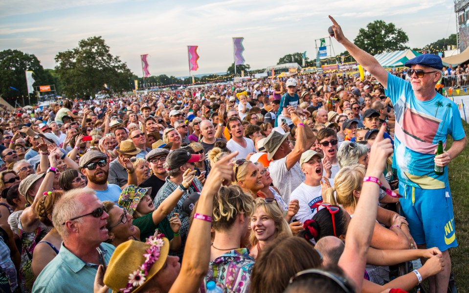 The festival is attended by hundreds of thousands of gig-goers each summer