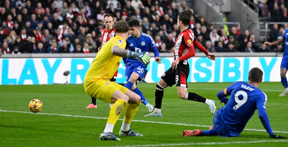 Facundo Buonanotte gave Leicester a lead that lasted just four minutes