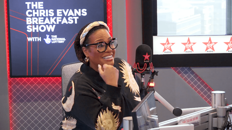 She reacted to the news on Virgin Radio UK today