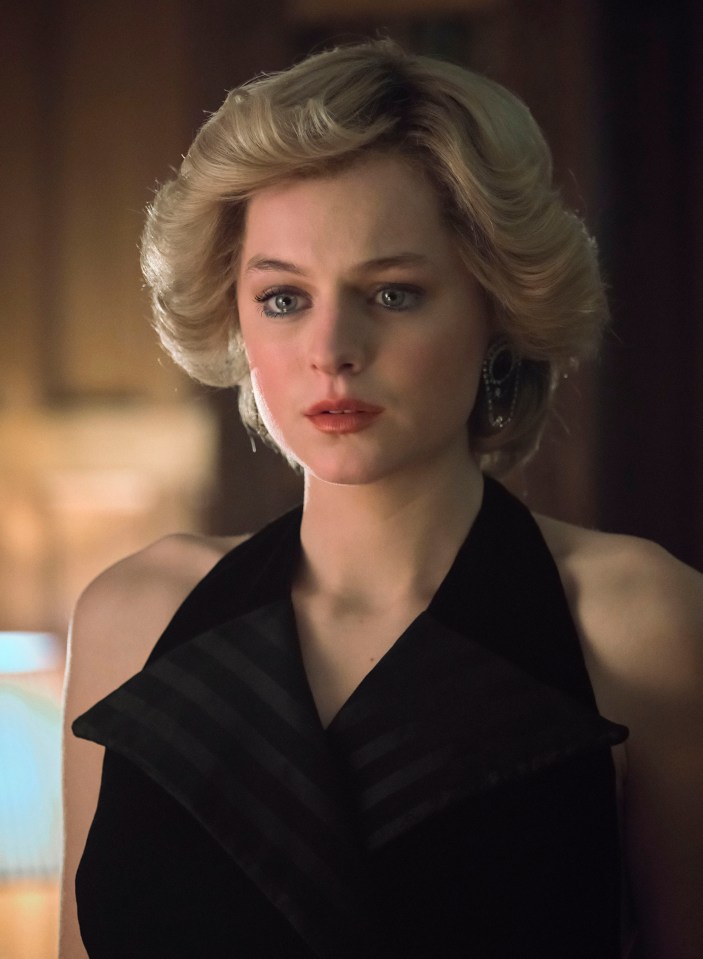 Emma as Princess Diana in Netflix hit The Crown