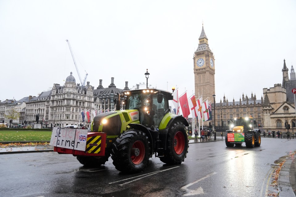 Ministers are said to have hurled muck at farmers over the tractor tax because they do not vote Labour