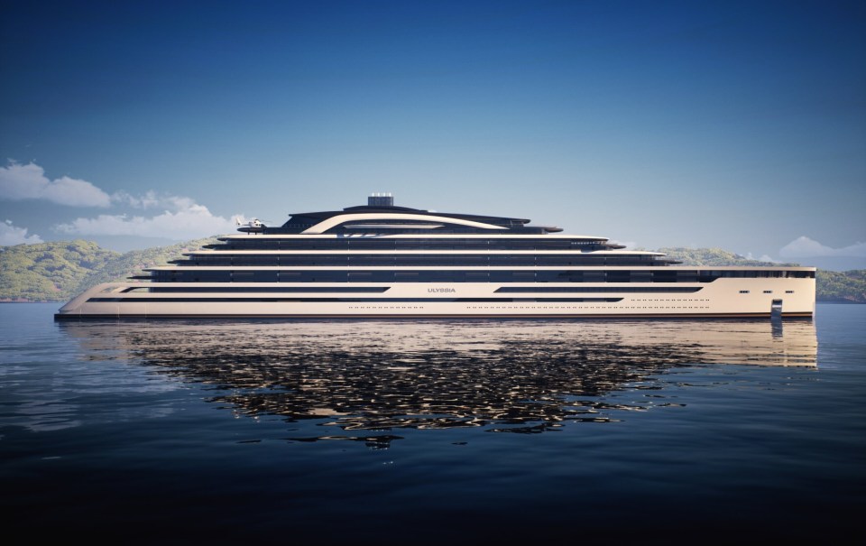 Ulyssia is being built for Frank Binder, a Swiss businessman and billionaire