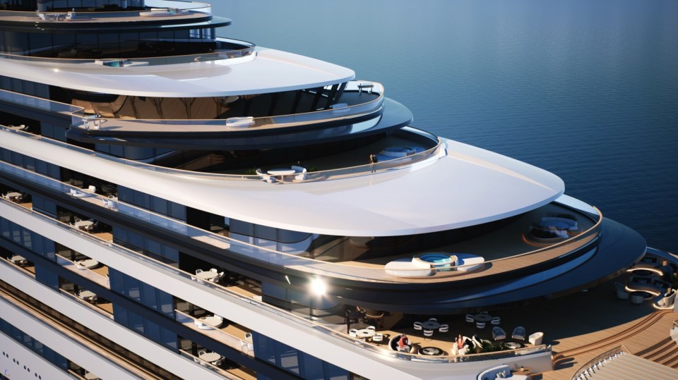 Ulyssia Gigayacht is being built for Swiss Billionaire Frank Binder