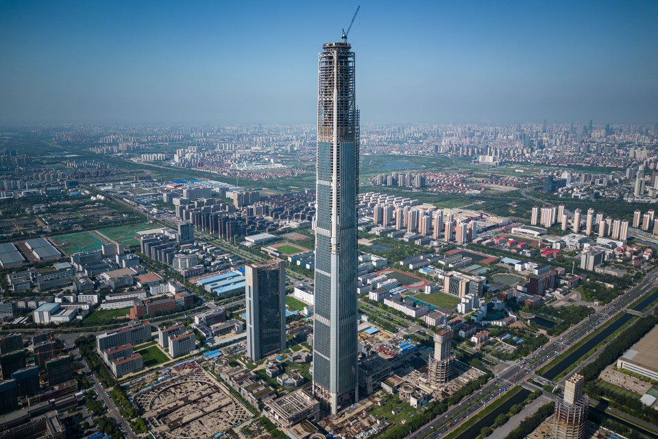 China's Goldin Finance 117 has been left unfinished