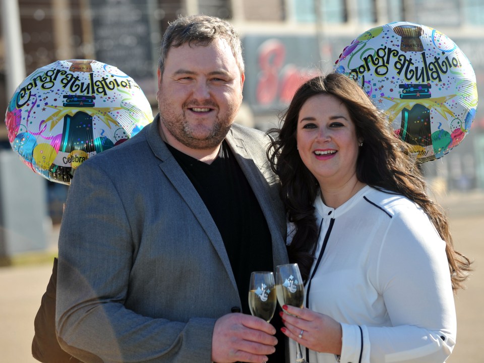 Natalie Cunliffe moved to a new home in Blackpool with her husband Andrew