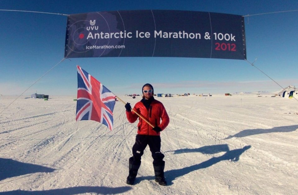 Karl is now training for an Arctic challenge