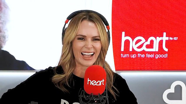 Amanda Holden hosts Heart Breakfast