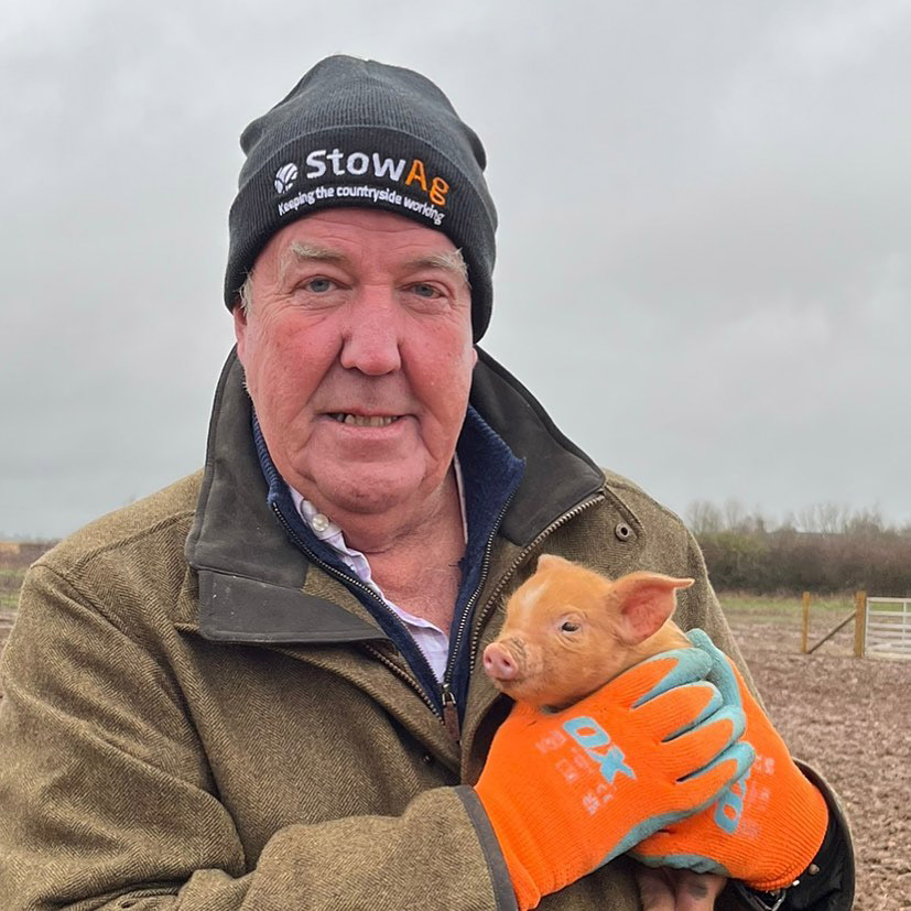 Jeremy Clarkson said farmers had been 'shafted' by Labour