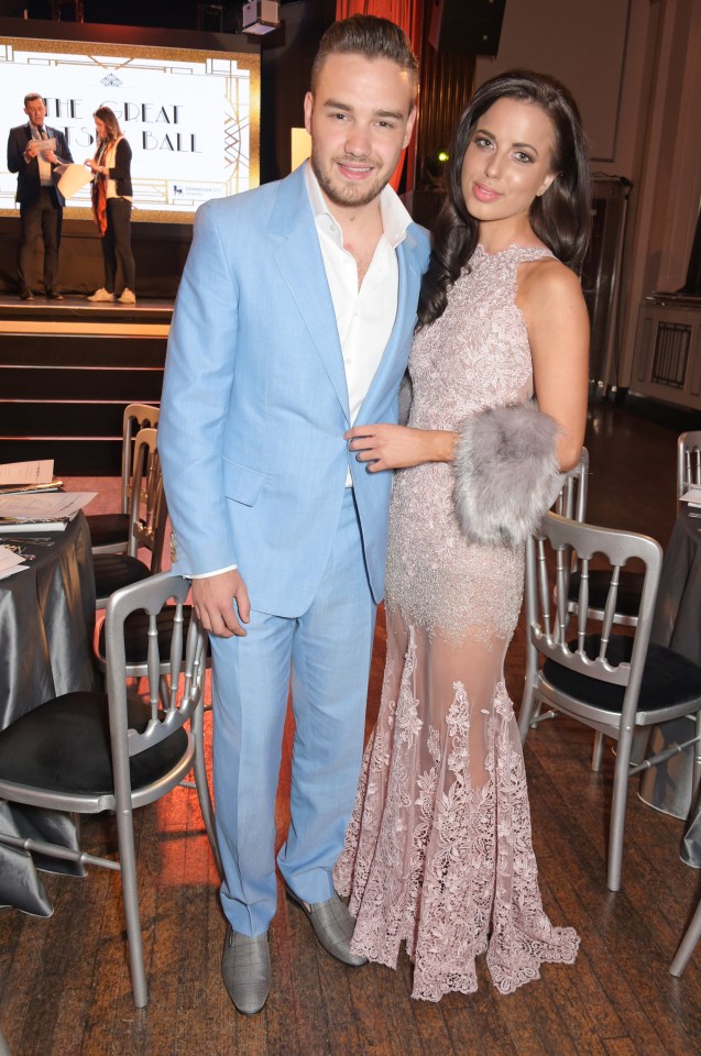 Liam with his ex-girlfriend Sophia Smith