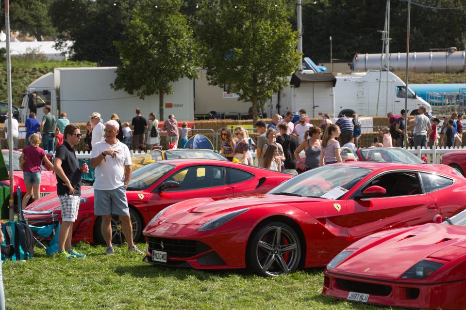 As well as music, cars are obviously a huge fixture at the festival