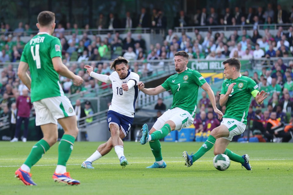 Grealish helped usher in Lee Carsley's interim reign with the Three Lions by rounding off a 2-0 win away to Ireland in September