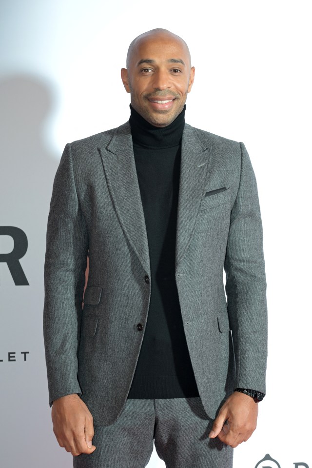 Thierry Henry was honoured at the GQ Men of the Year awards this week