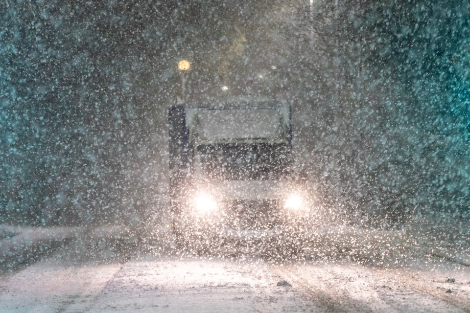 A number of major roads have been closed, including the Severn Bridge