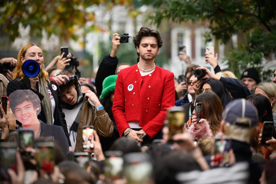 The park was filled with hundreds of fans who’d seemingly appeared out of nowhere