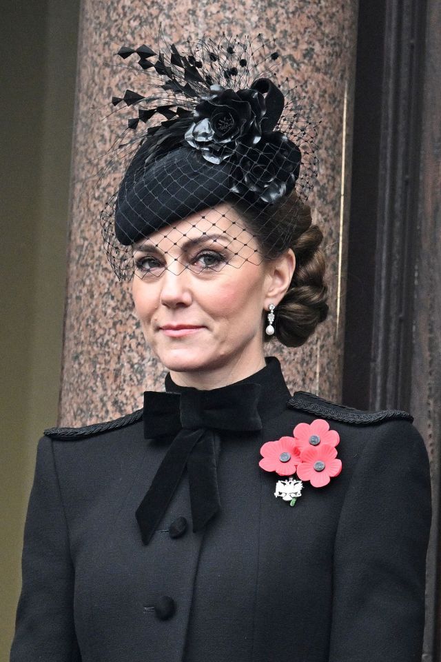 The Princess of Wales watched from a Government building balcony