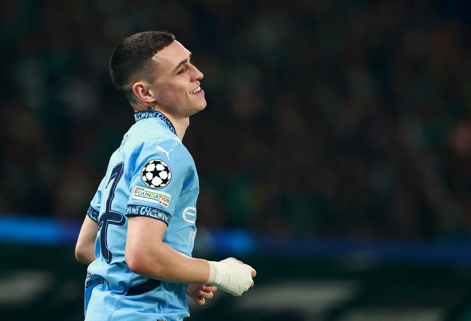 Foden averages a goal involvement every 93 minutes in the Champions League this season