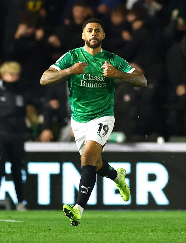 Andre Gray secured a point for Plymouth with a stoppage-time equaliser