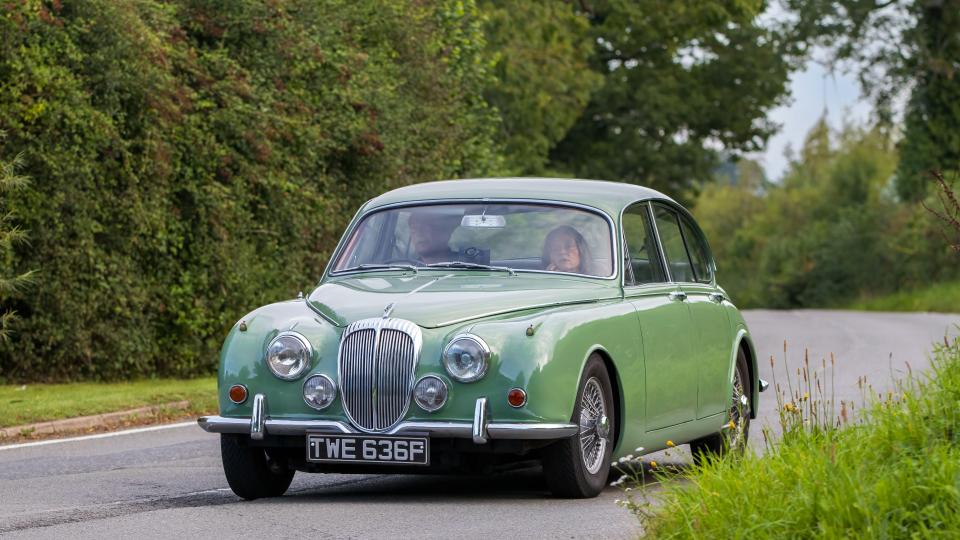 The powerful V8-engined Daimler boasts Jaguar MkII looks as a fraction of the price