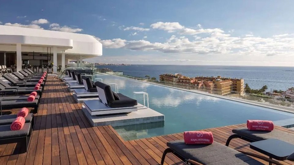 Take in the scene from the seawater pool at Royal Hideaway Corales Beach