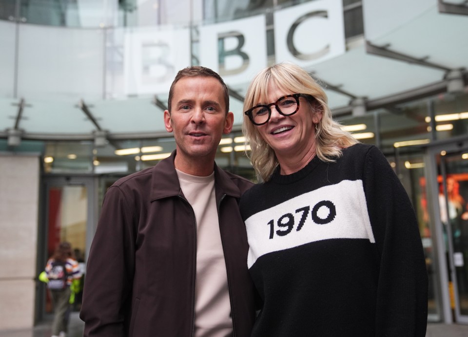 Rylan has felt the shockwaves of Zoe Ball, pictured with Scott Mills, resigning from the BBC Radio 2 Breakfast Show