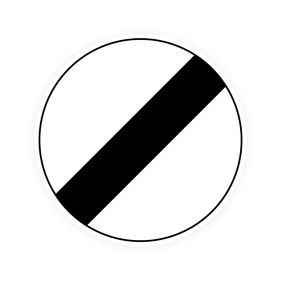 What does this sign indicate for cars towing a trailer?