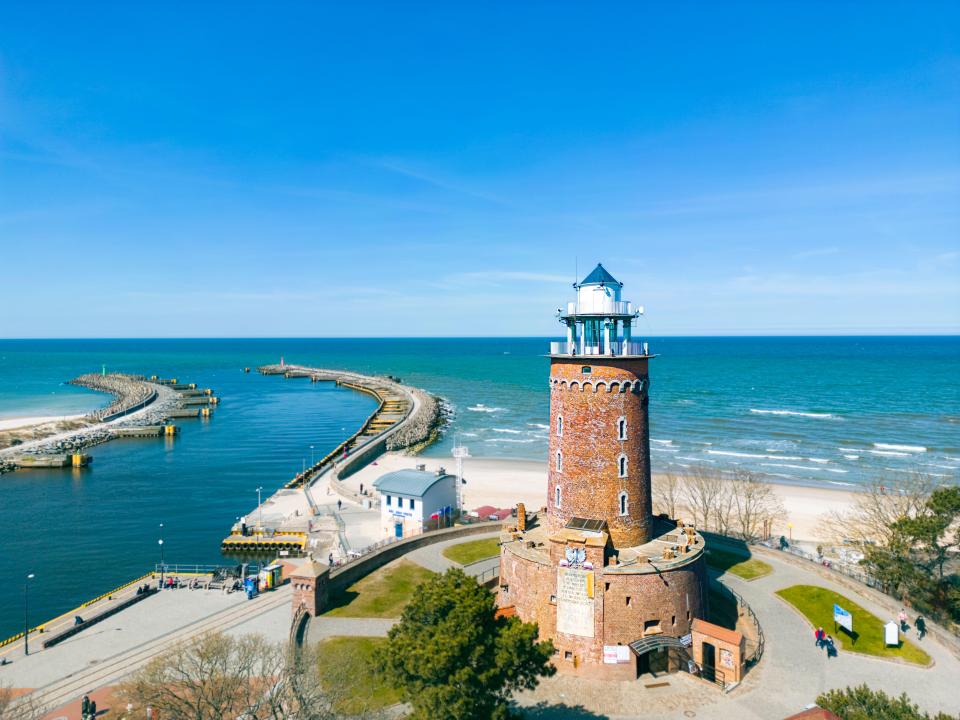 From its lighthouse to its pier, Kołobrzeg has all the trappings of a traditional seaside resort