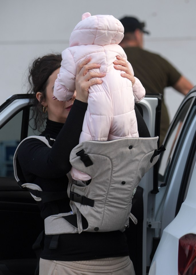 The Traitors star Charlotte Chilton has been spotted for the first time with her baby Penelope