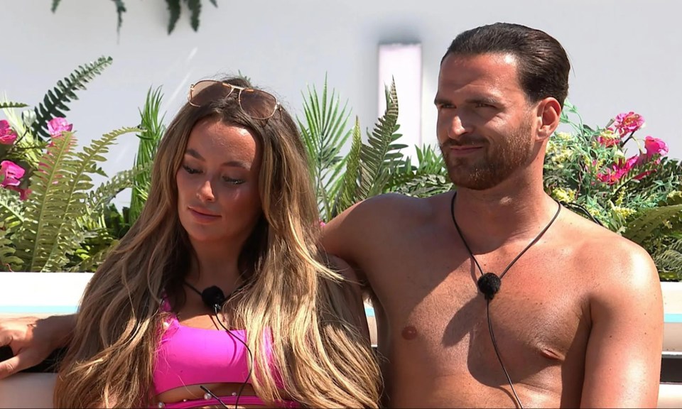 The star appeared on Love Island earlier this year with her now ex Ronnie Vint