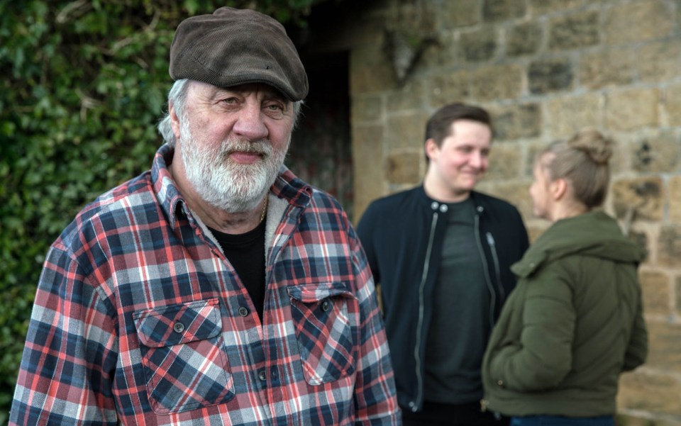 Villagers gathered to bid farewell to Zak Dingle in emotional funeral scenes