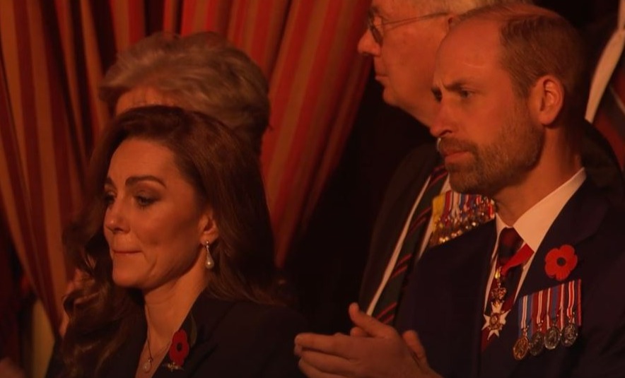 Princess Kate became emotional as she clapped for the WW2 veterans