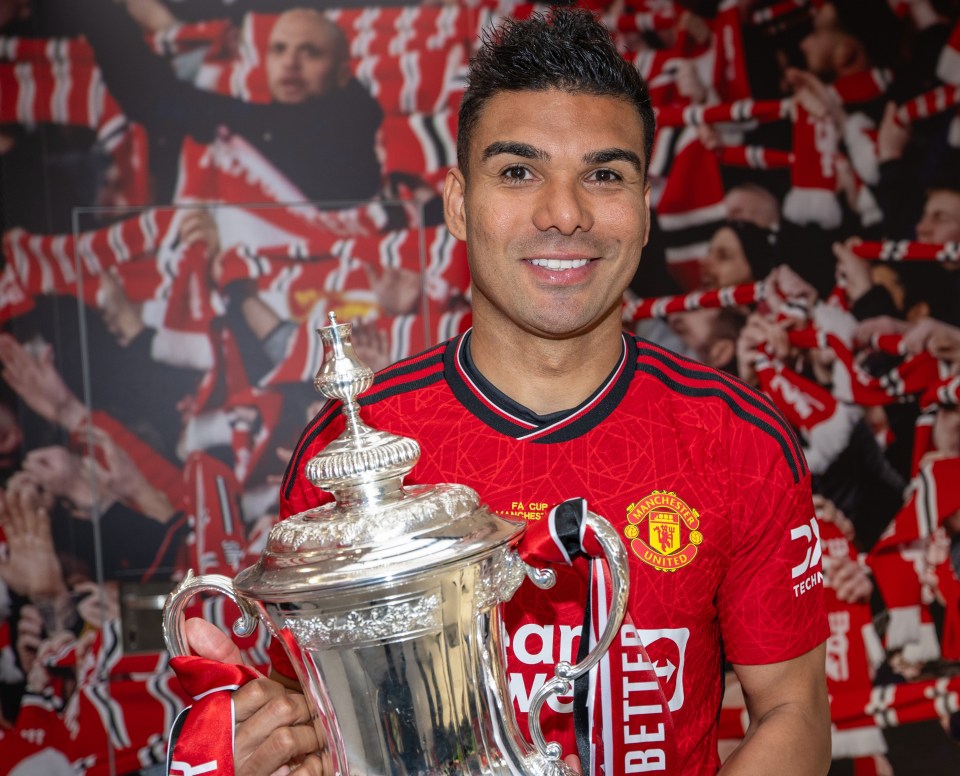 Casemiro gave his FA Cup winners' medal to Tyrell Malacia after last year's final