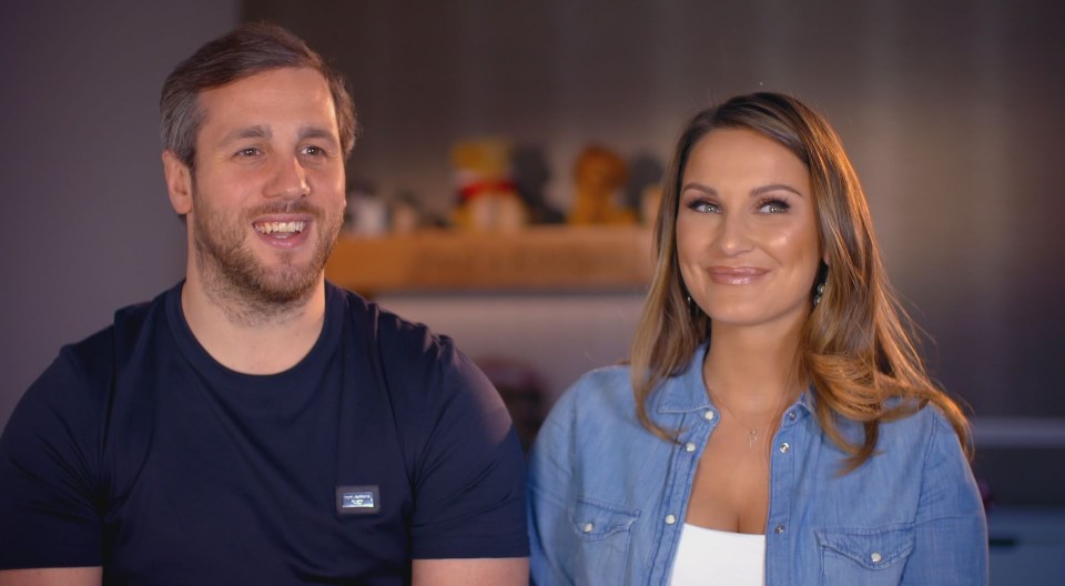 Paul Knightley and Sam Faiers