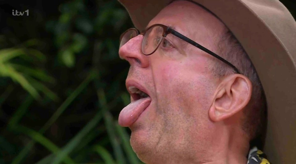 The Reverend Richard Coles performed well in the eating challenge