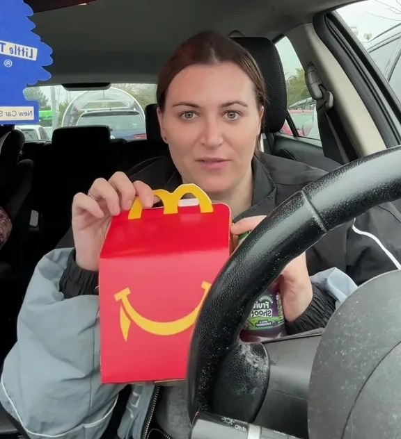 She explained that their is a ‘secret’ Happy Meal order