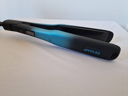 The wide plates on Revamp's Progloss straighteners get to work quickly