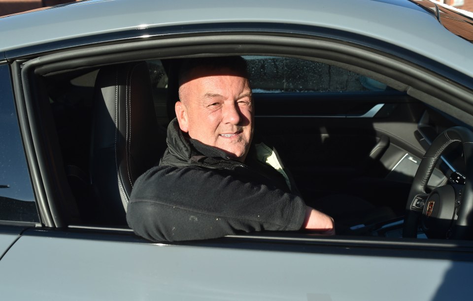 Jay in his £190k Porsche 911 supercar