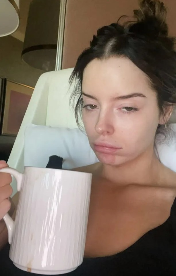 Maura Higgins went make-up free in selfie as she admitted 'Vegas has ruined me'