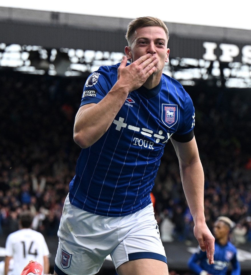 Liam Delap has been scoring goals for fun at Ipswich Town this season