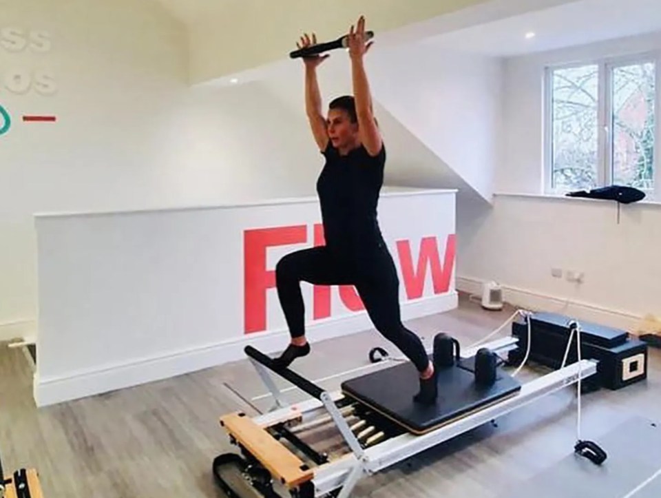 Coleen has been showing off her busy workout regime on social media as she pushes to get in shape