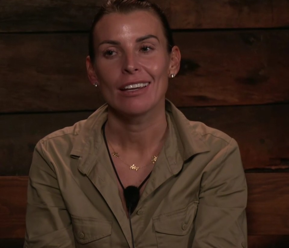 Coleen Rooney used her investigative skills to figure out Maura, Richard and Dean's secret in I'm A Celebrity