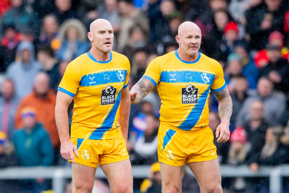 Gareth Ellis (left) admits he can already see steps forward being taken at Hull FC