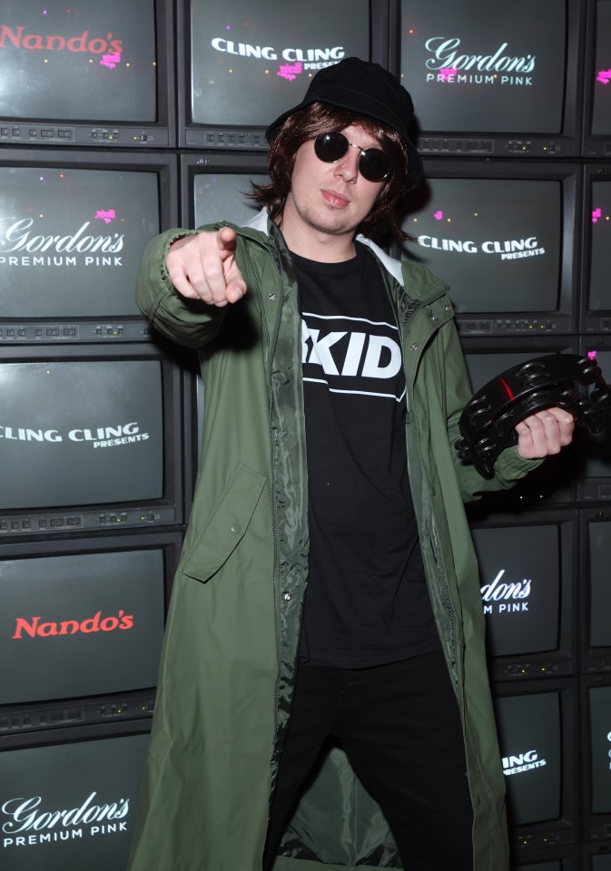 Rapper Aitch attended the bash dressed as Liam Gallagher