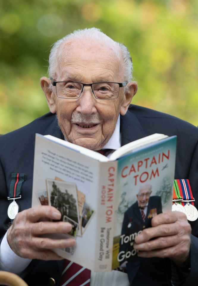 Captain Tom released his autobiography Tomorrow Will Be A Good Day