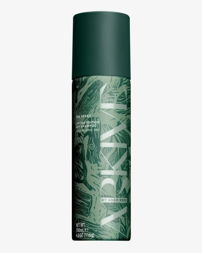 a green bottle of adam rees shaving gel