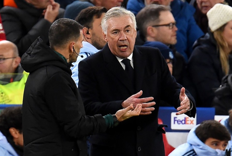 Carlo Ancelotti has now managed a record 215 games in Europe's top-flight